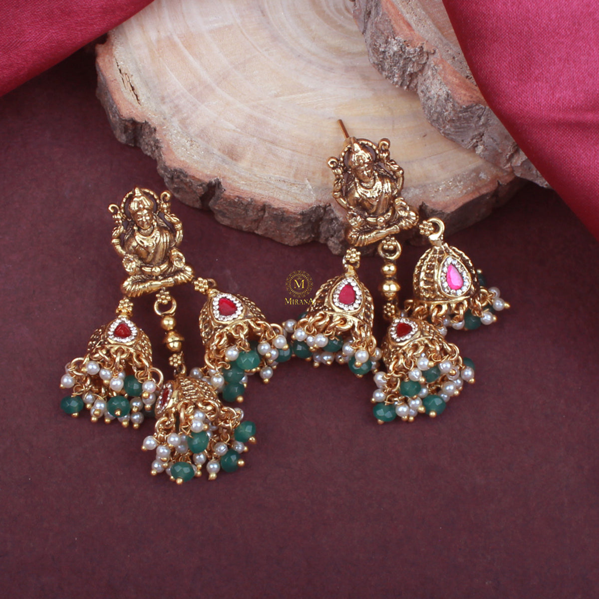 Prisha Antique Designer Earrings