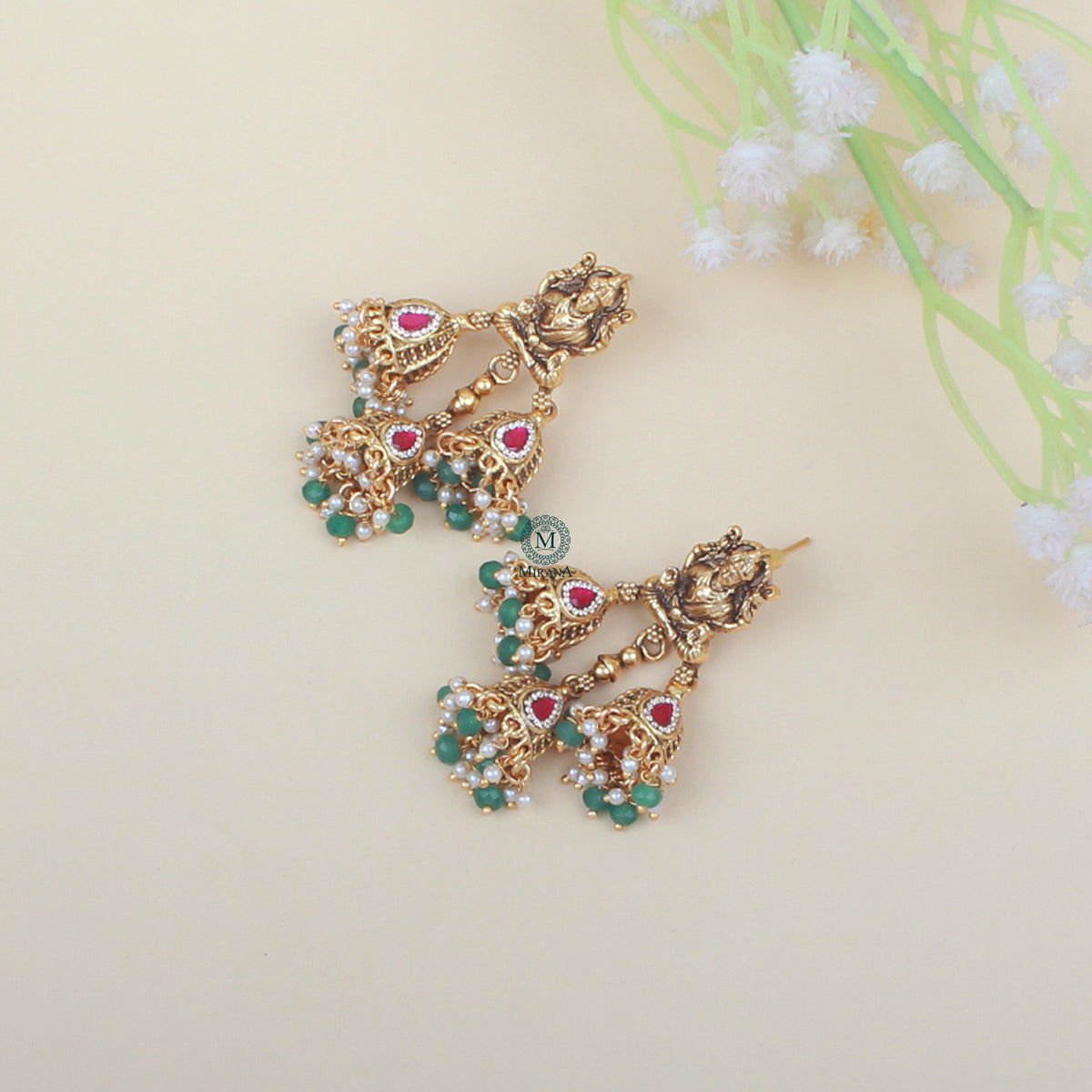 Prisha Antique Designer Earrings