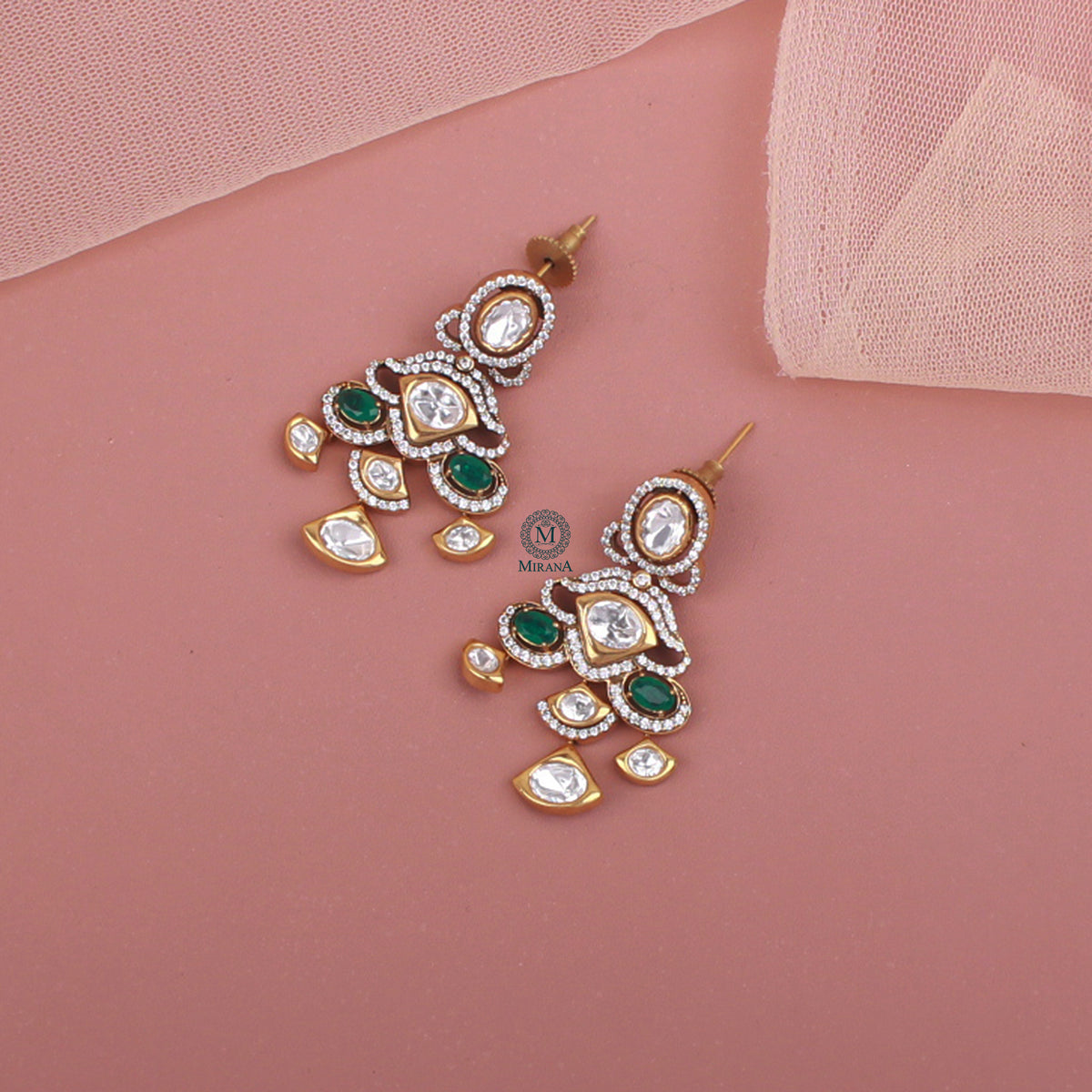 Shalvi Polki Designer Earrings