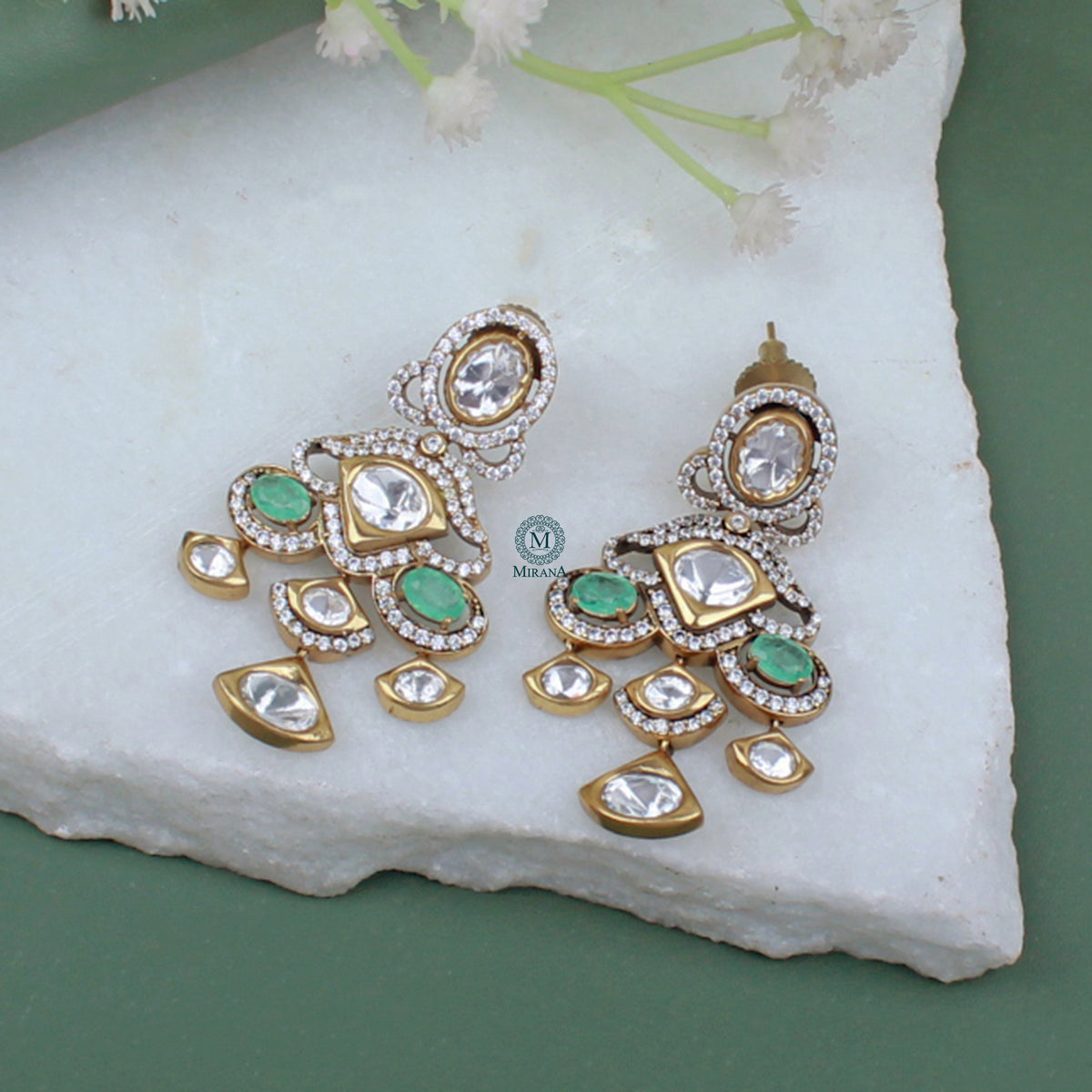 Shalvi Polki Designer Earrings