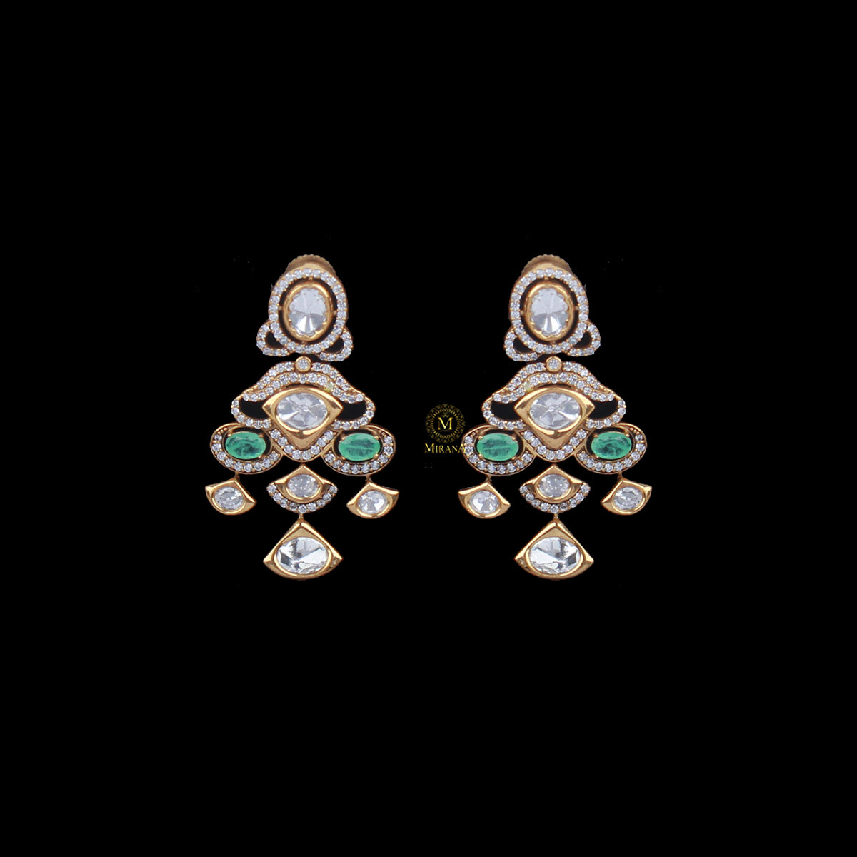 Shalvi Polki Designer Earrings