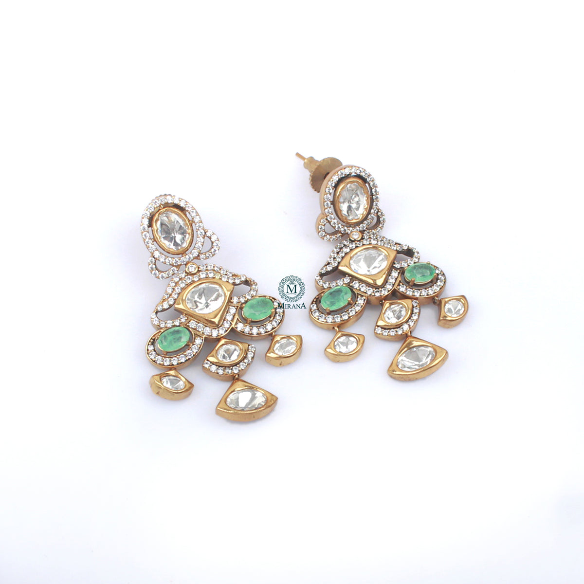 Shalvi Polki Designer Earrings
