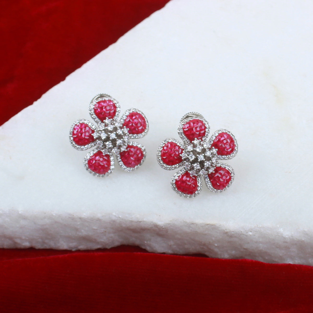 Shaoni CZ Designer Studs