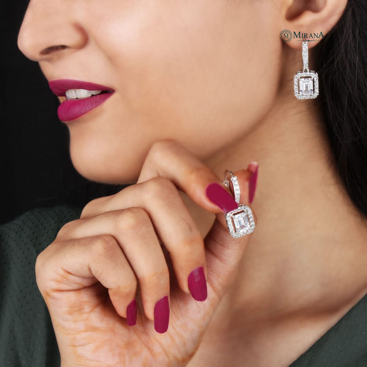 MJER21E178-1-Pretty-Rectangular-Drop-Hoop-Earrings-Silver-Look-5.jpg