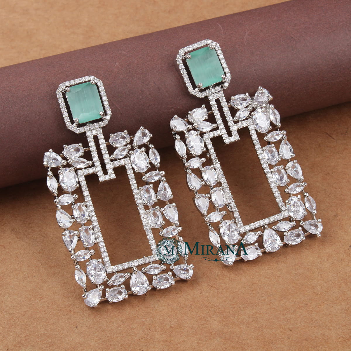 Jacqueline Pastel Colored Trendy Earrings