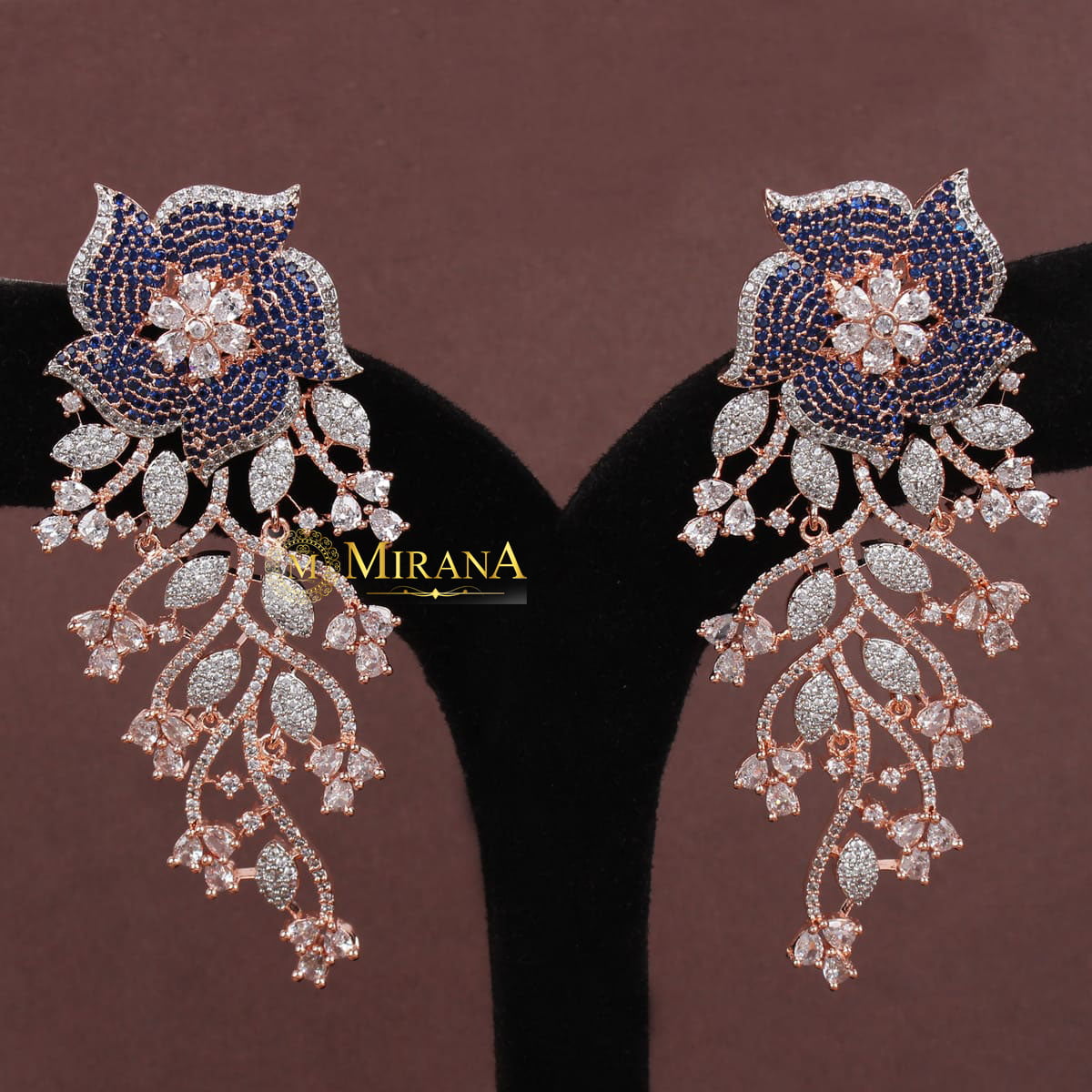 Ira Flower Colored Earrings
