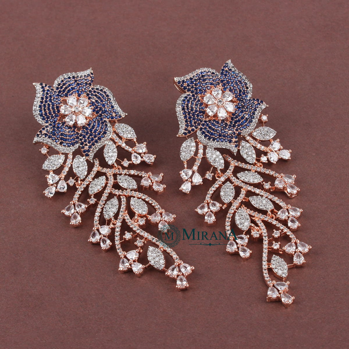 Ira Flower Colored Earrings