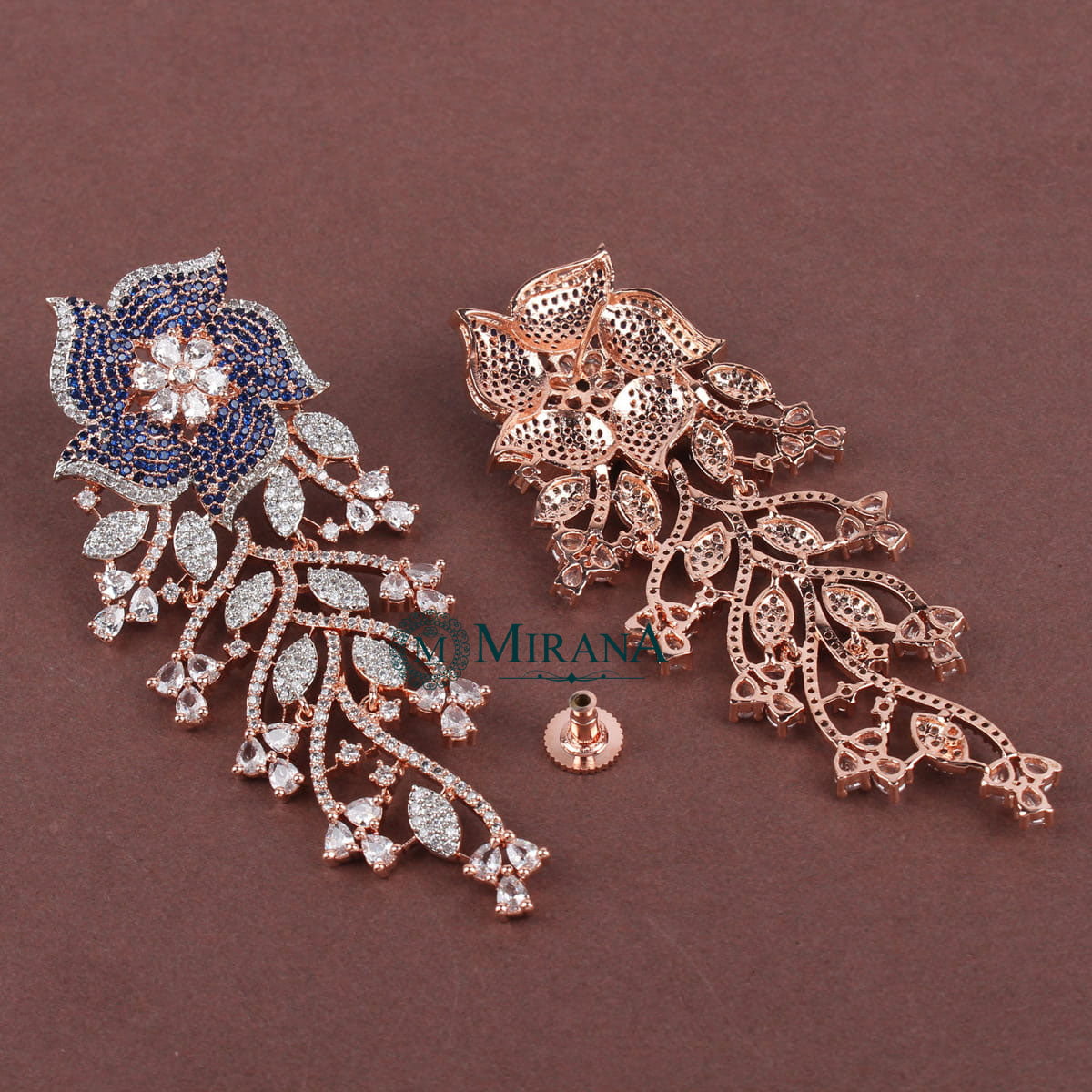 Ira Flower Colored Earrings
