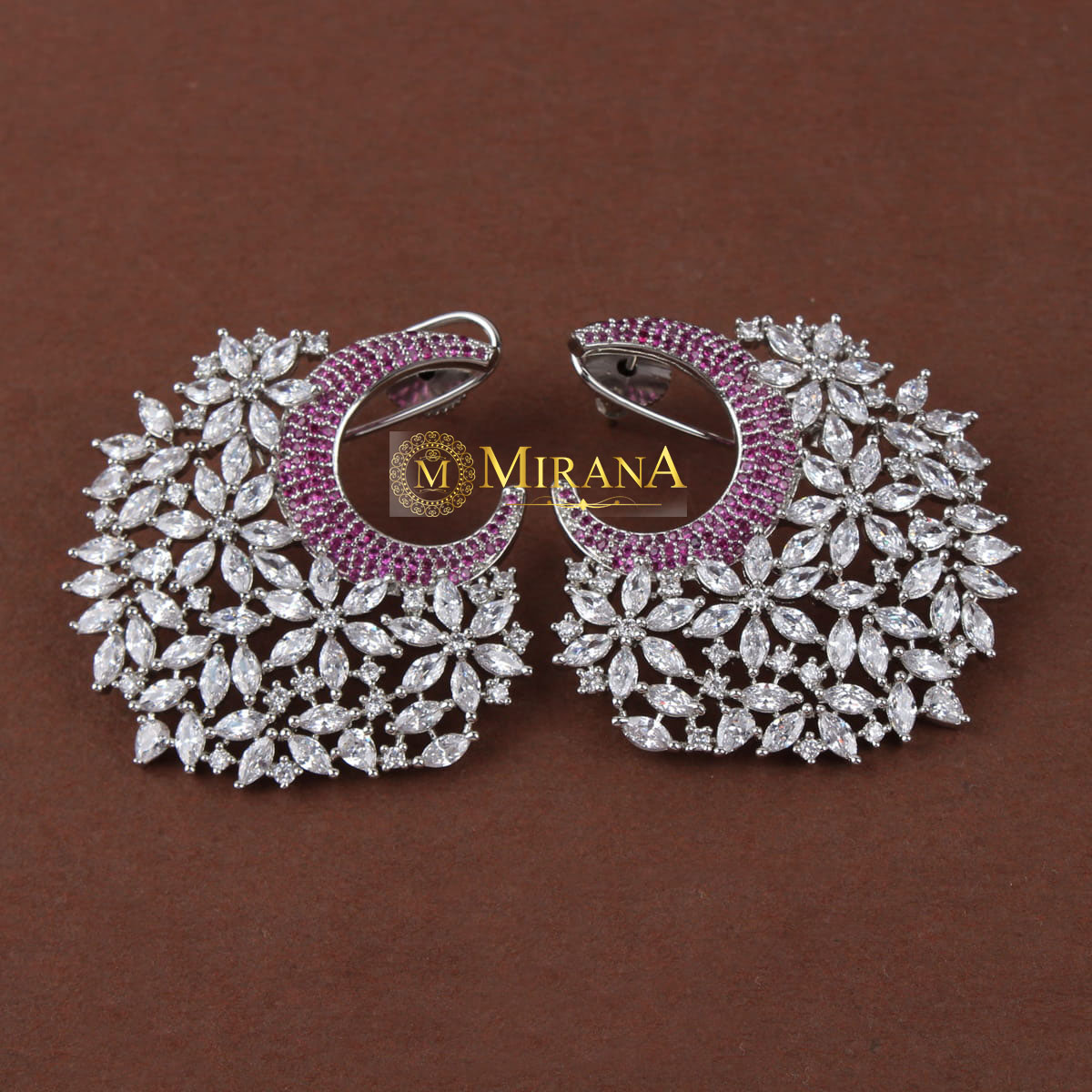 Crescent Colored Earrings