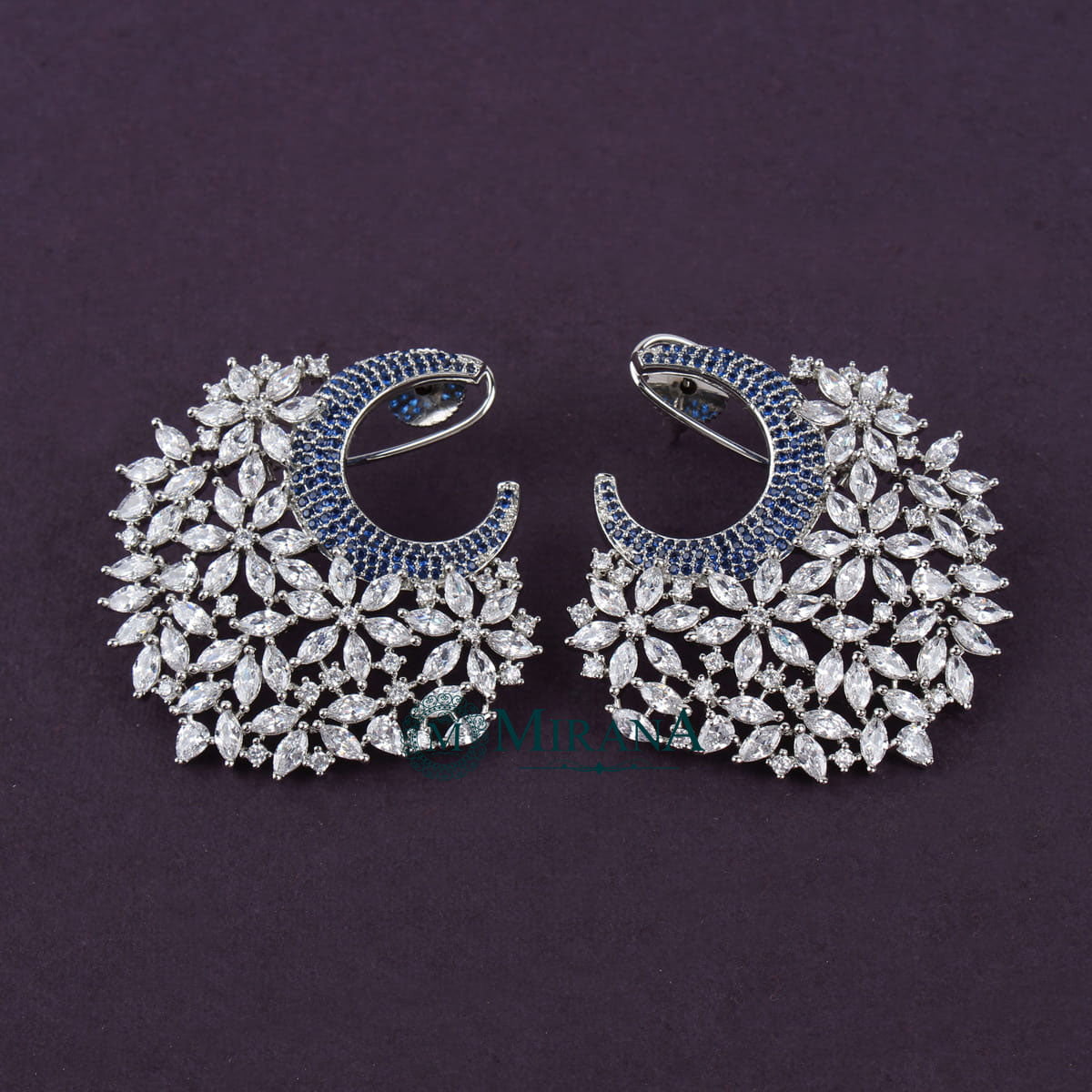Crescent Colored Earrings