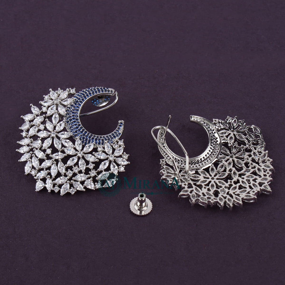 Crescent Colored Earrings