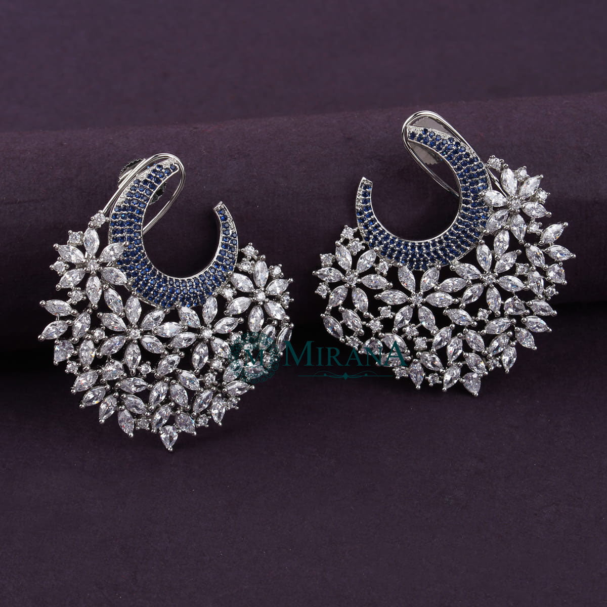 Crescent Colored Earrings