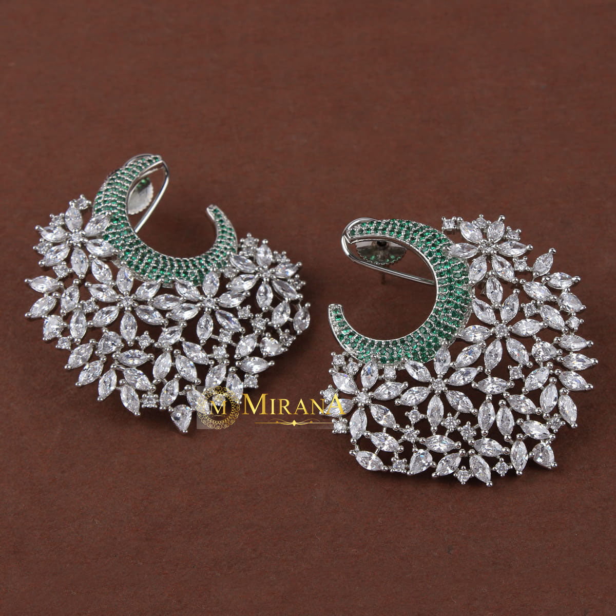 Crescent Colored Earrings