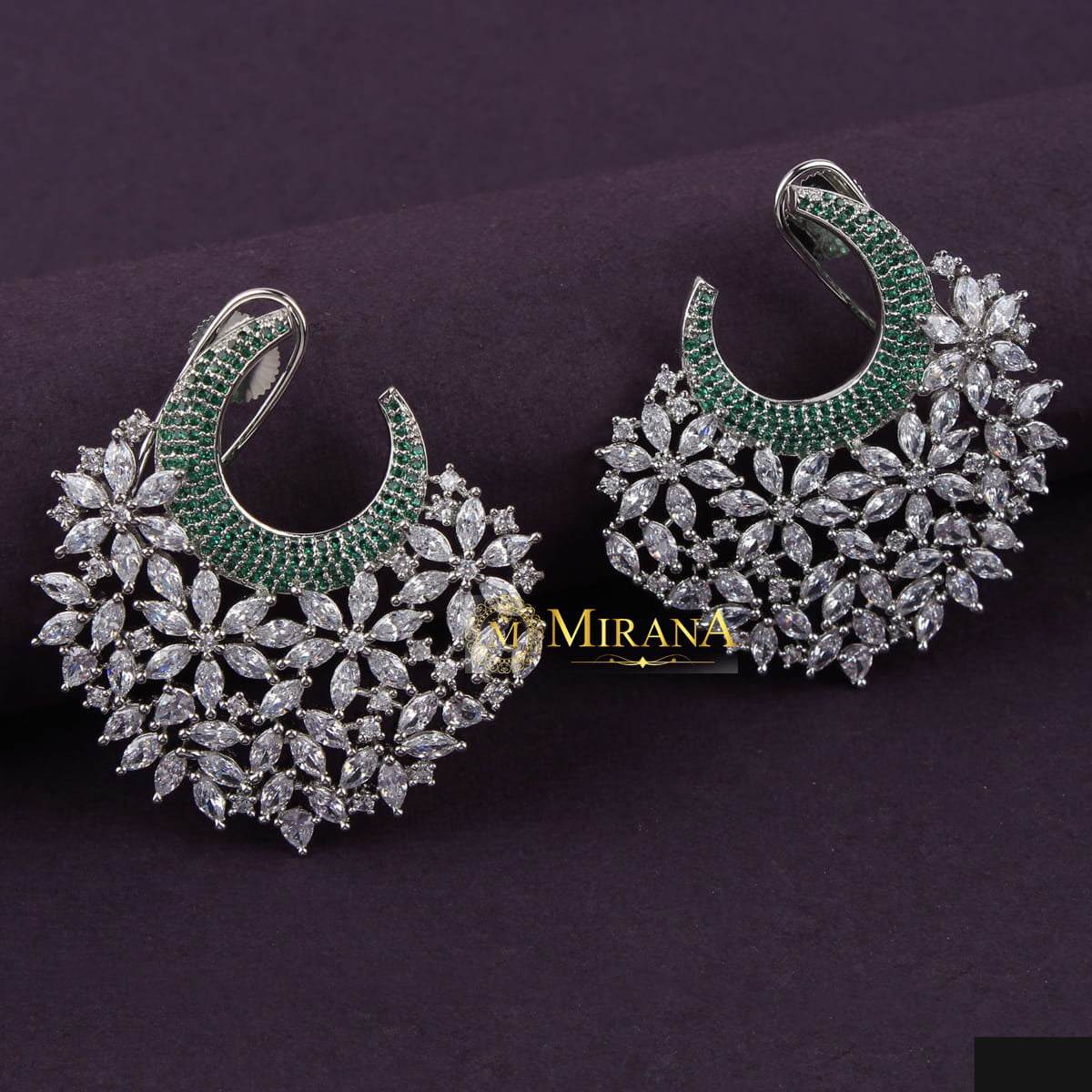 Crescent Colored Earrings