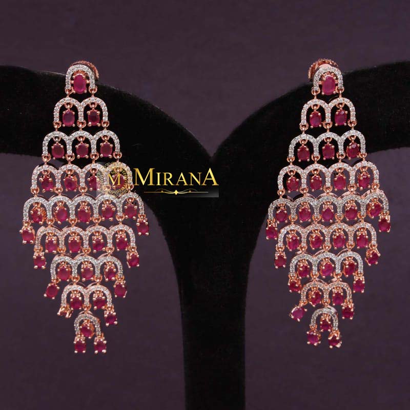 Cherie Colored Designer Earrings
