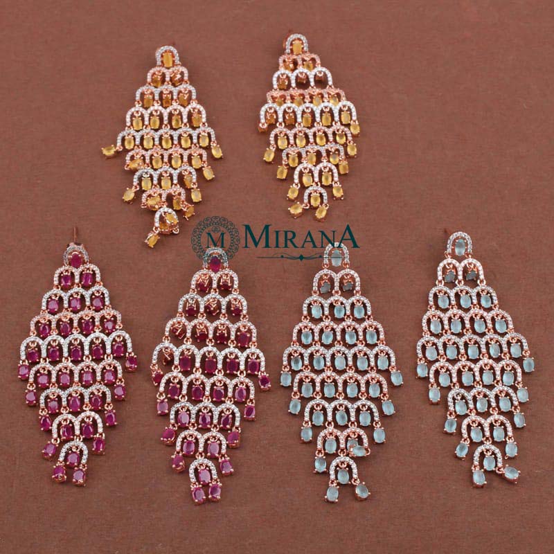 Cherie Colored Designer Earrings
