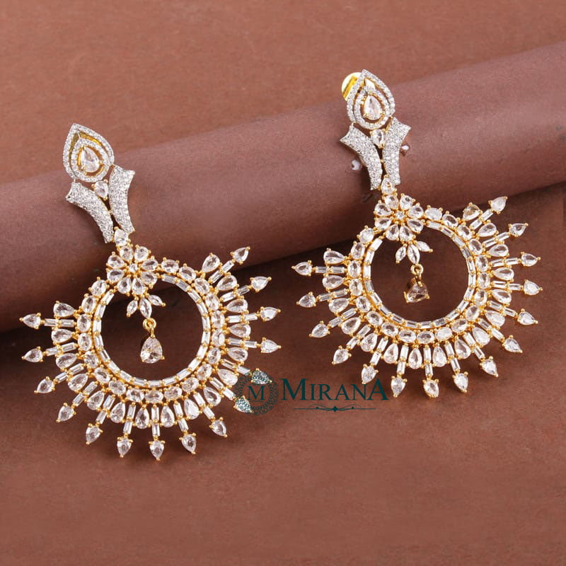 Kylie Sunflower Designer Earrings