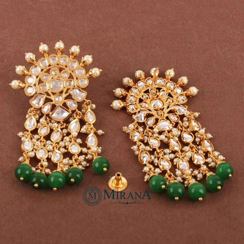 MJER21E421-1-Shiwali-Colored-Kundan-Polki-Earrings-Green-Colored-Gold-Look-9.jpg August 23, 2022