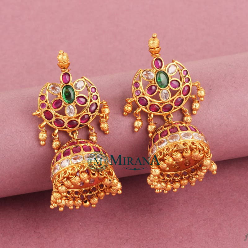 Saadhika Antique Jhumki