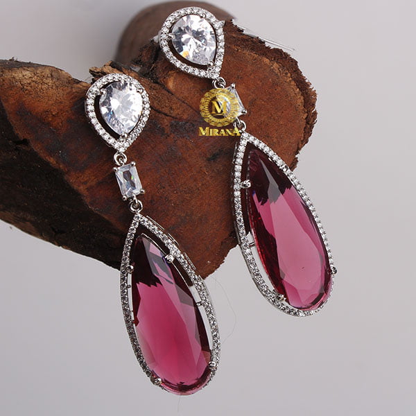 Elana Coloured Cocktail Earrings