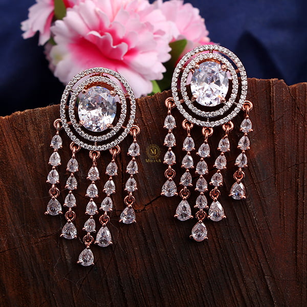 Aliki CZ Designer Earrings