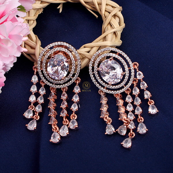 Aliki CZ Designer Earrings