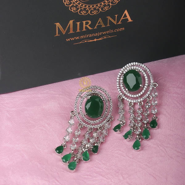 Aliki Emerald Designer Earrings