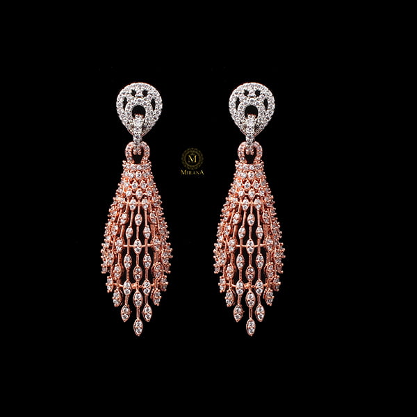 Marsha CZ Designer Earrings