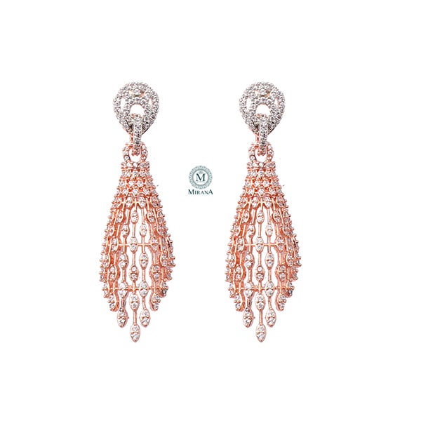 Marsha CZ Designer Earrings