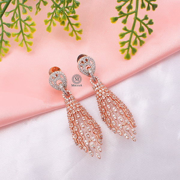 Marsha CZ Designer Earrings