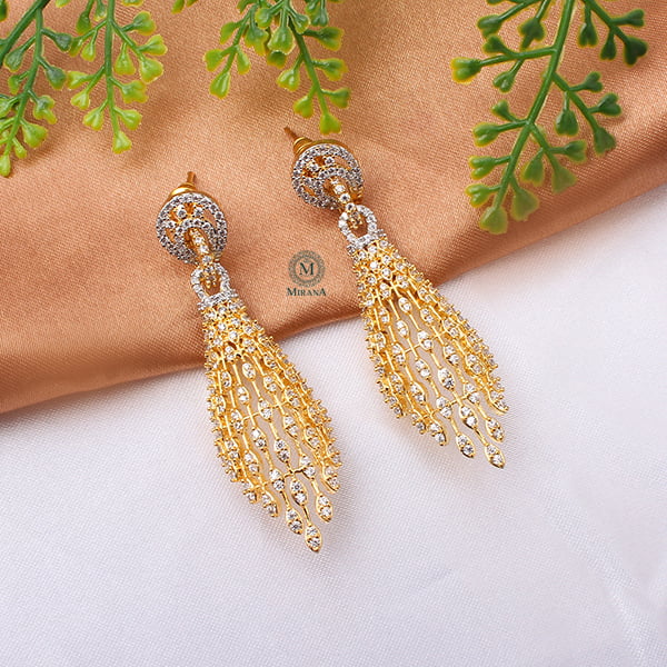 Marsha CZ Designer Earrings