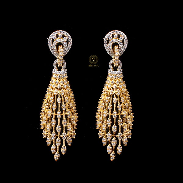 Marsha CZ Designer Earrings