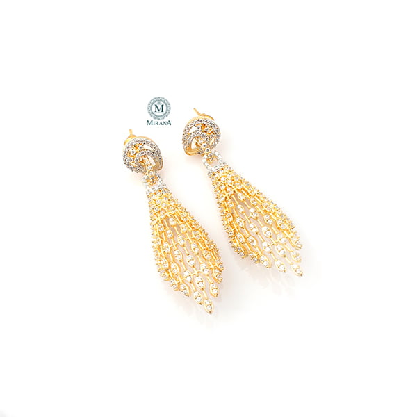 Marsha CZ Designer Earrings