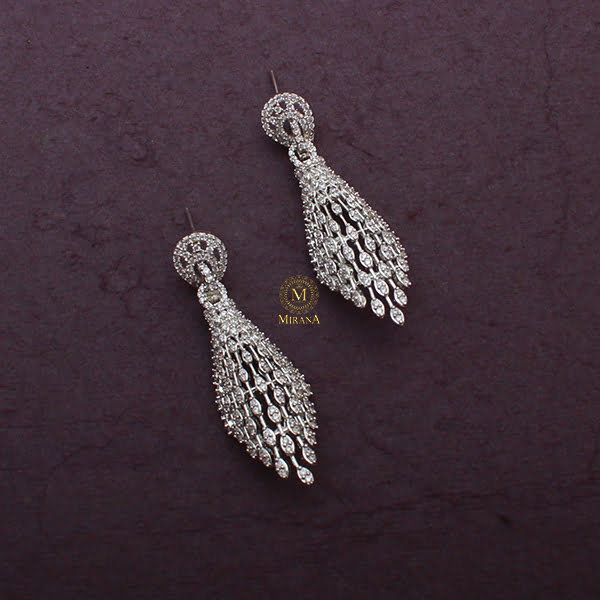 Marsha CZ Designer Earrings