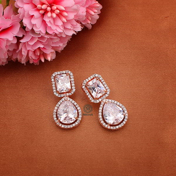 Selena CZ Designer Earrings