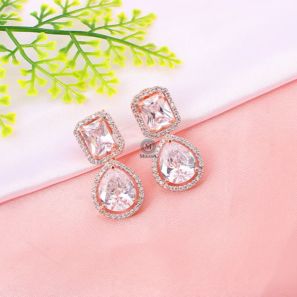 Selena CZ Designer Earrings