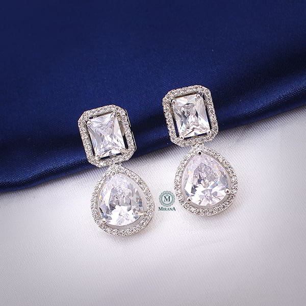 Selena CZ Designer Earrings