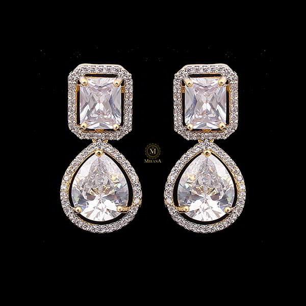 Selena CZ Designer Earrings