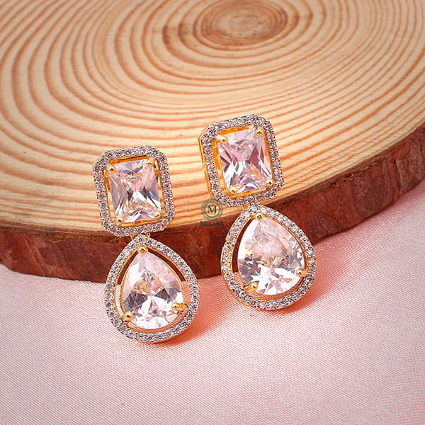 Selena CZ Designer Earrings