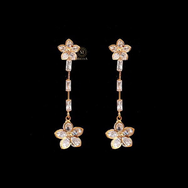 Larisa CZ Designer Earrings