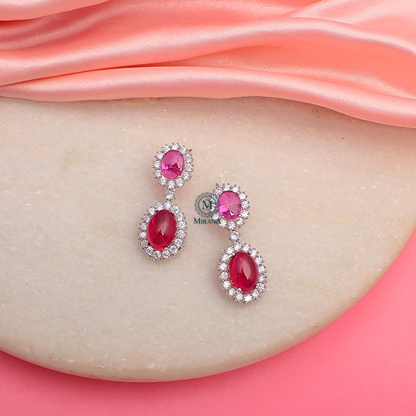 Oori Ruby Designer Earrings