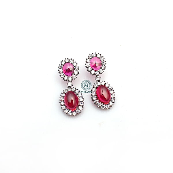 Oori Ruby Designer Earrings