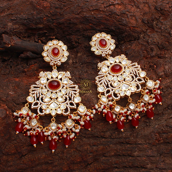 Mahira Ruby Designer Chandbalis