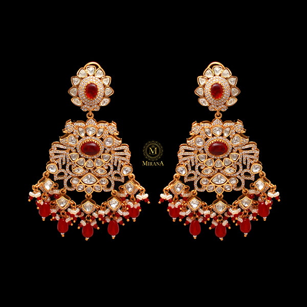 Mahira Ruby Designer Chandbalis