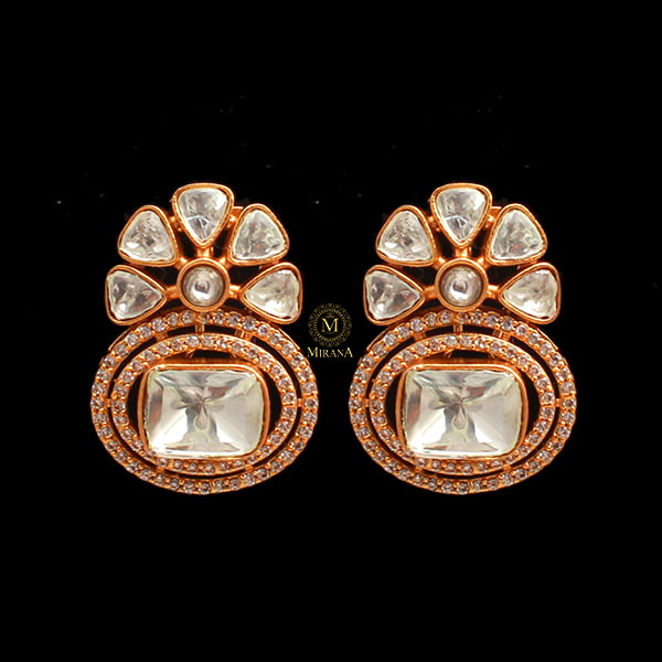 Tia Moissanite Designer Studs