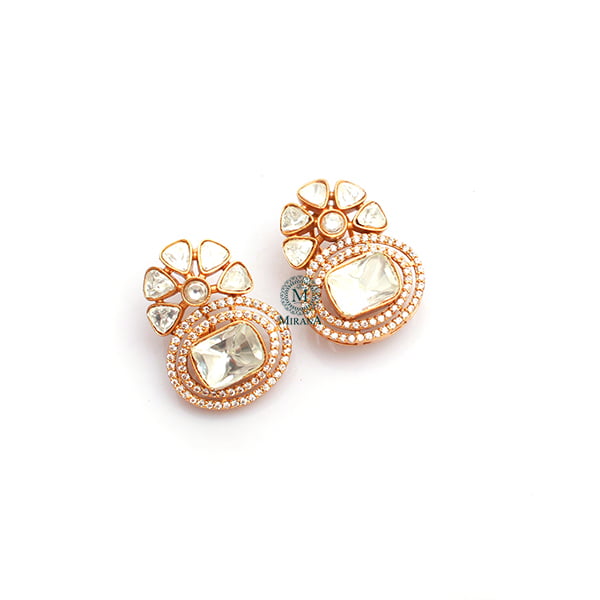 Tia Moissanite Designer Studs