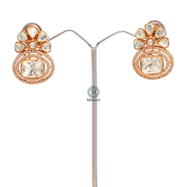 Tia Moissanite Designer Studs