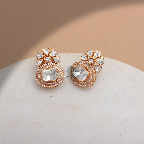 Tia Moissanite Designer Studs