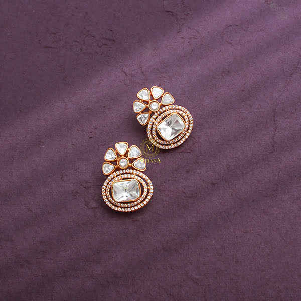 Tia Moissanite Designer Studs