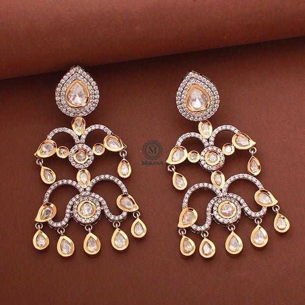 Aashvi Polki Designer Earrings